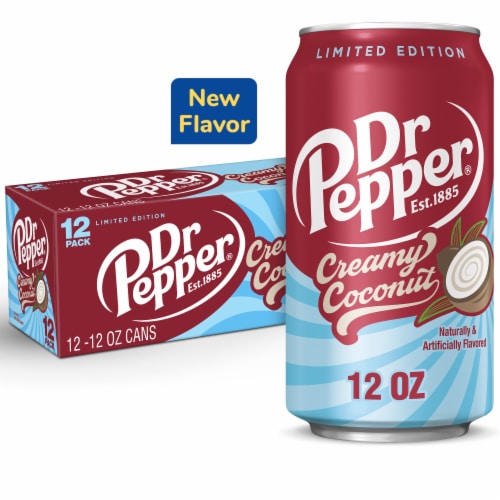 Dr Pepper Creamy Coconut Soda - Bright Sip Pick