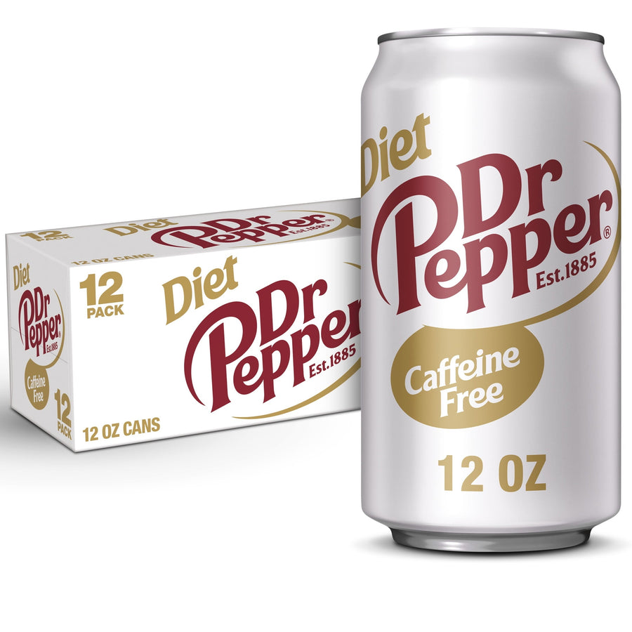 Caffeine Free Diet Dr Pepper Soda - Easy Night Sip