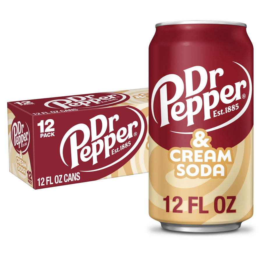 Dr Pepper & Cream Soda - Cream Sip Ready