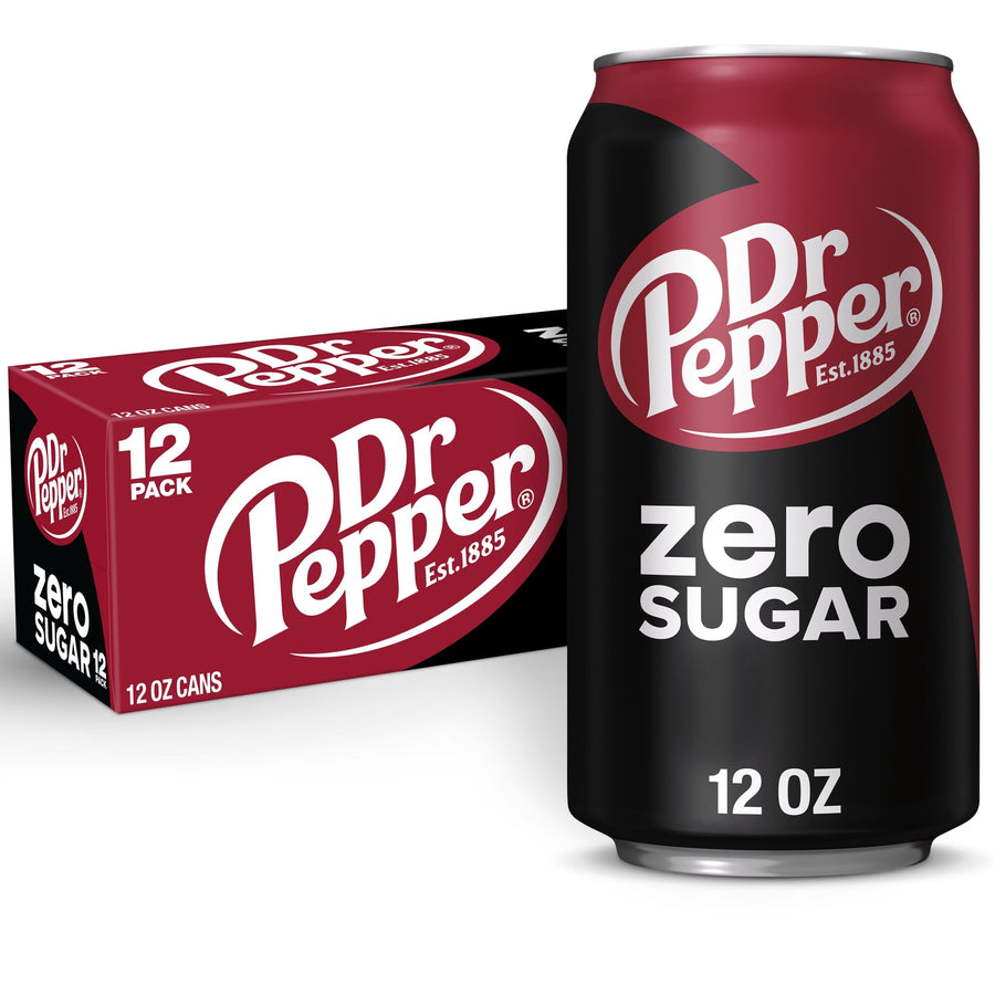 Dr Pepper Zero Sugar Soda - Easy Flavor Pack